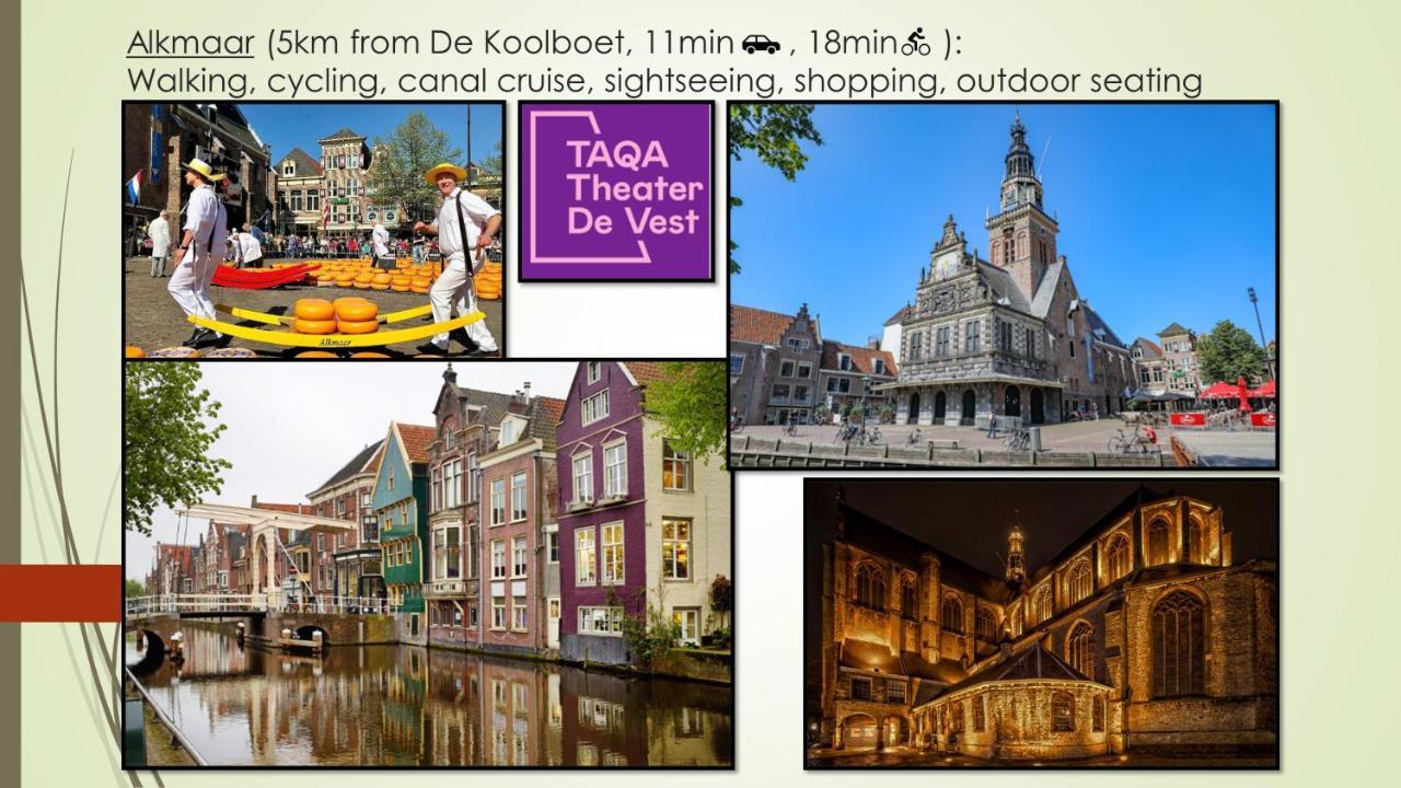 Vakantiewoning De Koolboet Koedijk Eksteriør bilde